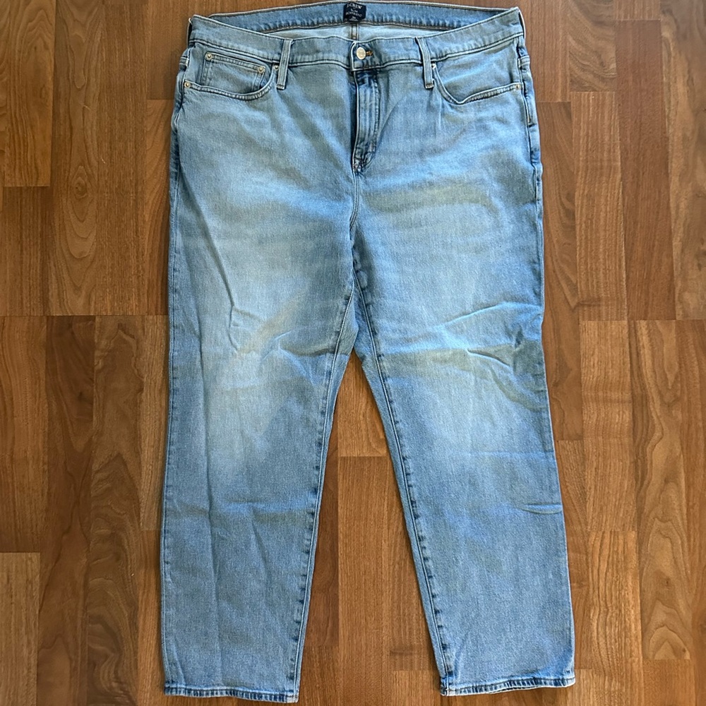 J. Crew Factory Slim Boyfriend Jeans - EUC size 35